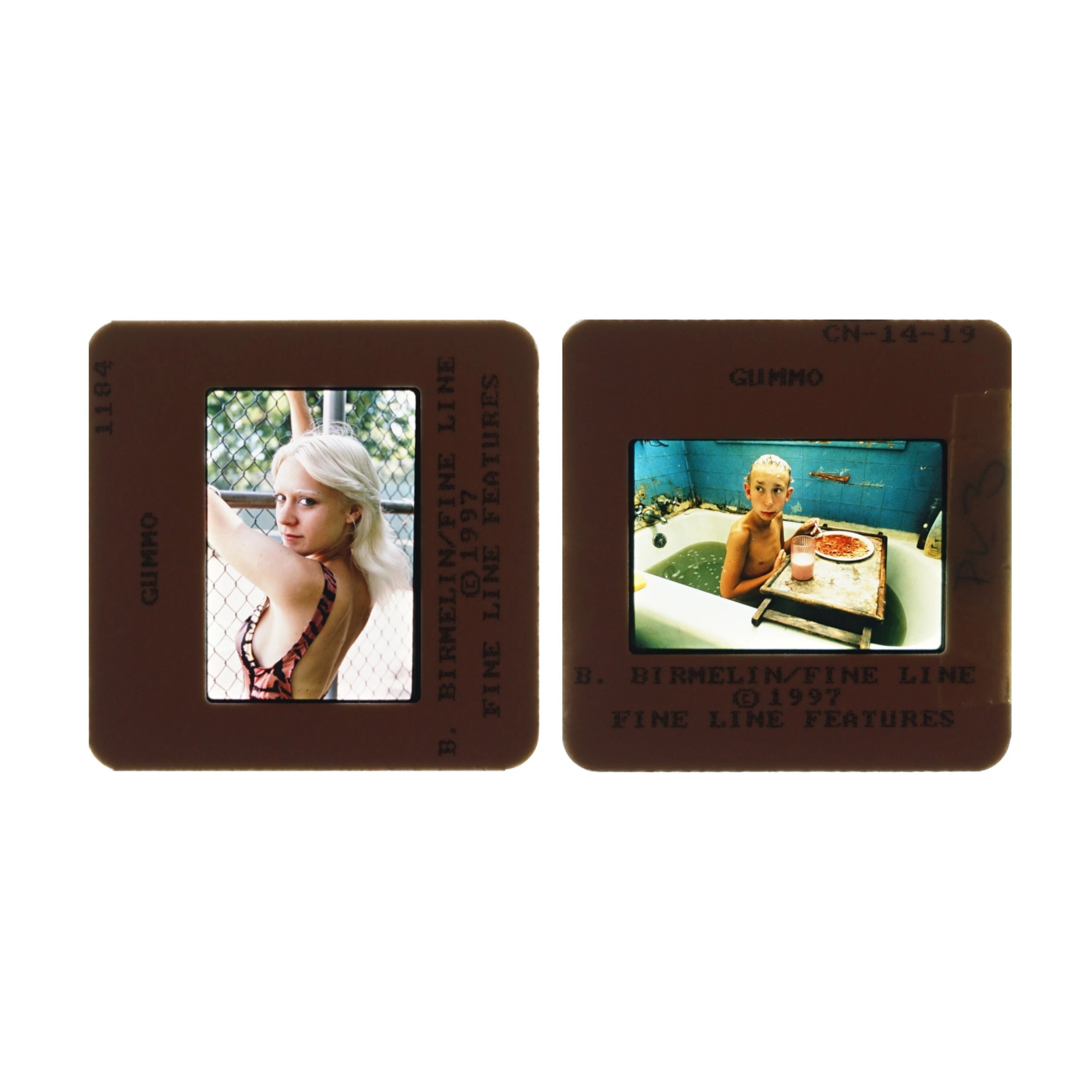 GUMMO 35MM ORIGINAL FILM SLIDES SET (1997)
